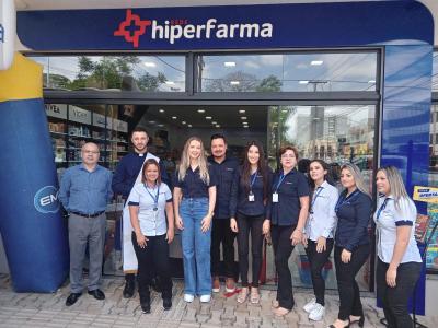 A HIPERFARMA de Laranjeiras do Sul está em NOVO endereço 